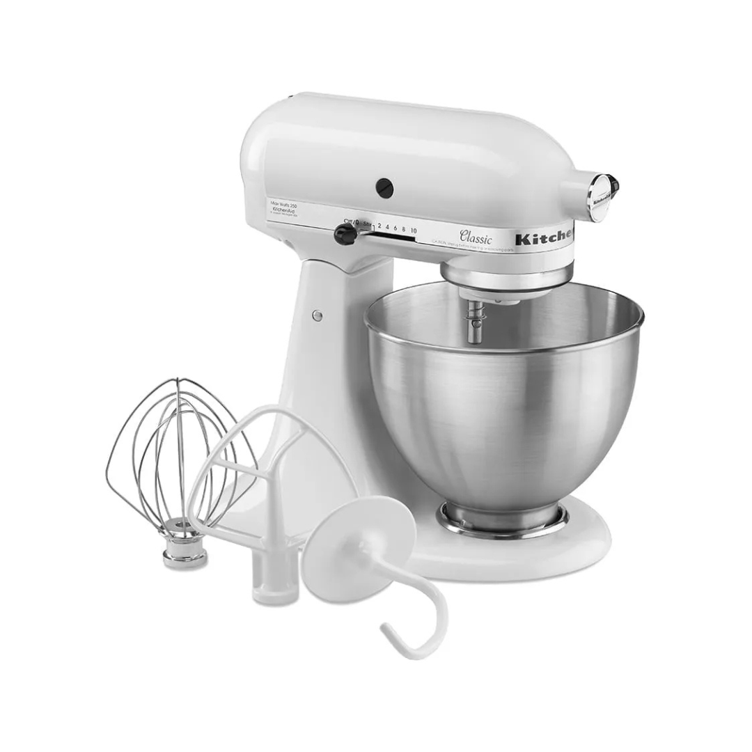 Batidora Blanca de 250W y 4.3L Classic KitchenAid