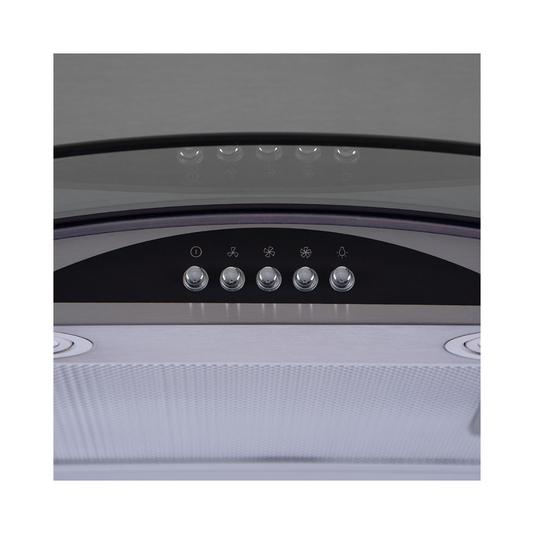 Campana de Acero y Vidrio 90 cm CACFRQD90X FRIGILUX
