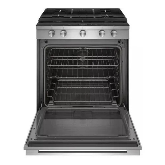 Cocina a Gas de Acero Smart con Convección + Wi-Fi de 30" Whirlpool