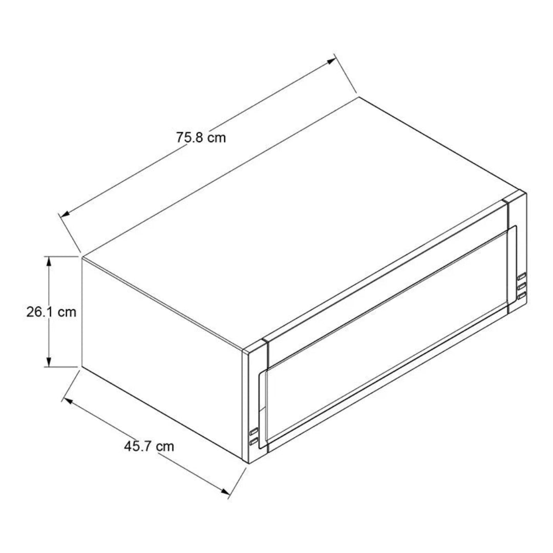 Horno Microondas Campana de Acero 1.1" de 30L Whirlpool