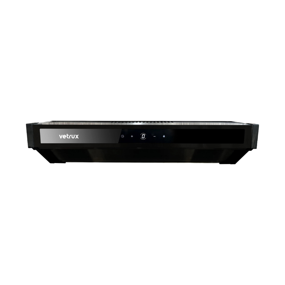 Campana Táctil Negra de 60 cm Lite Touch 60 Black Vetrux