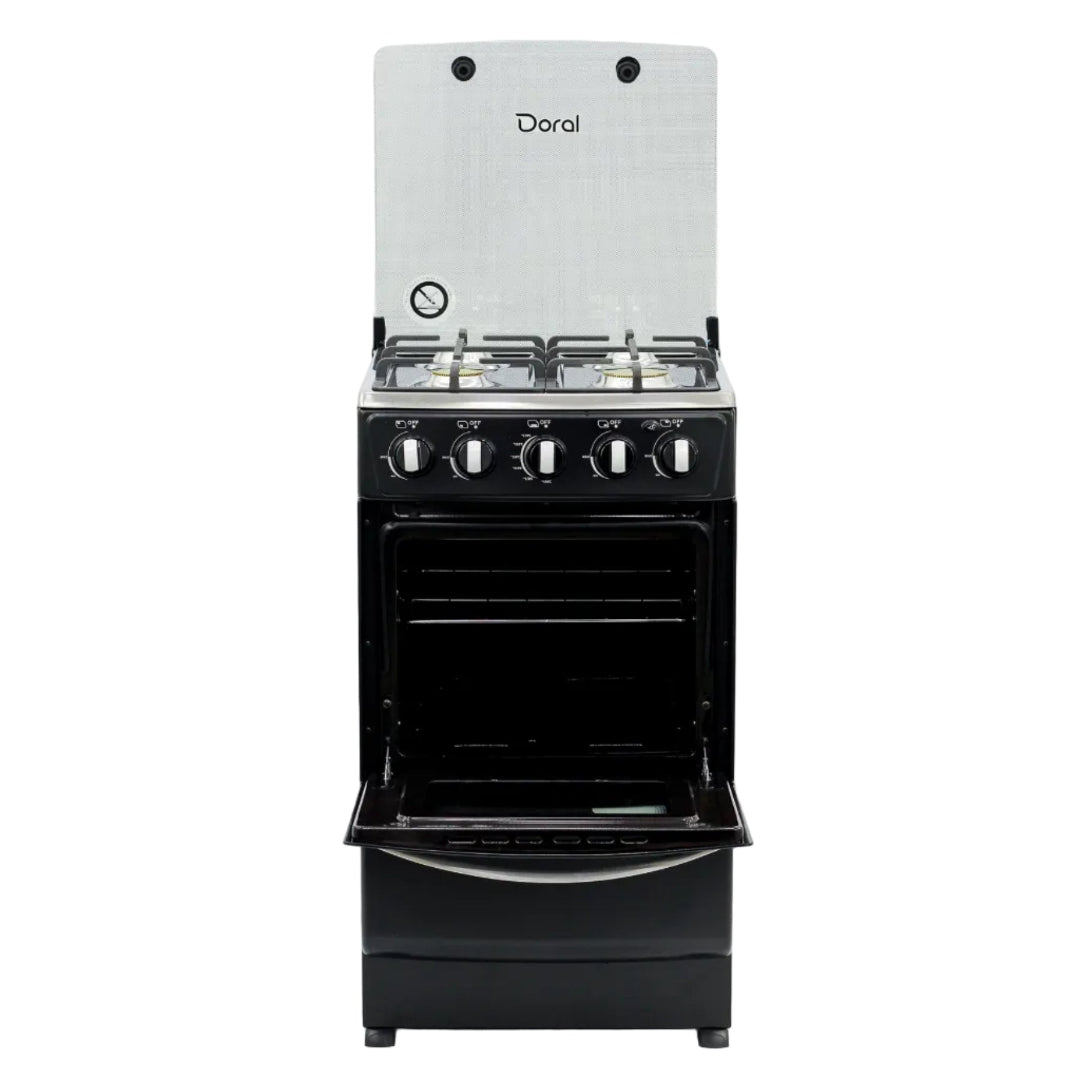 Cocina a Gas Negra 20" Doral