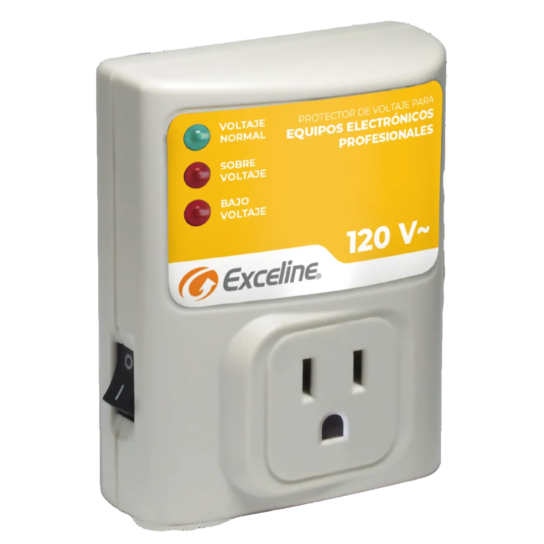Protector de Voltaje para Equipos Profesionales 110V Exceline