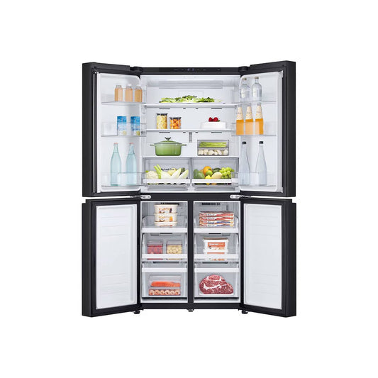 Nevera Side by Side Negro Mate Cross Door de 464 Litros LG