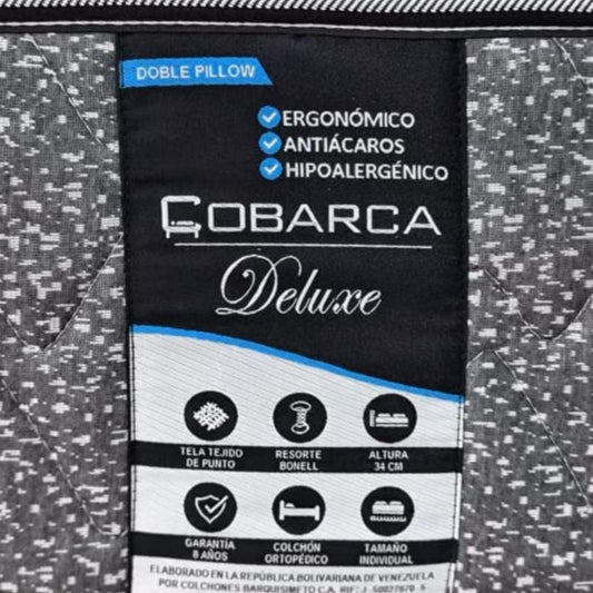 Colchón Ortopédico Doble Pillow Deluxe COBARCA