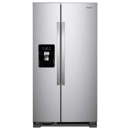 Nevera Side by Side de Acero con Dispensador de Agua 595L Whirlpool