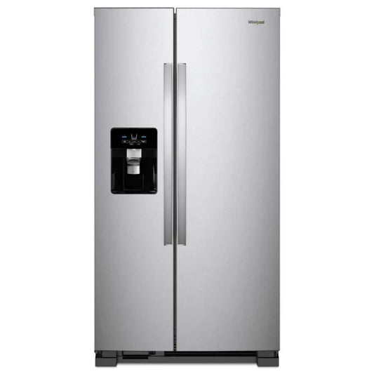 Nevera Side by Side de Acero con Dispensador de Agua 595L Whirlpool