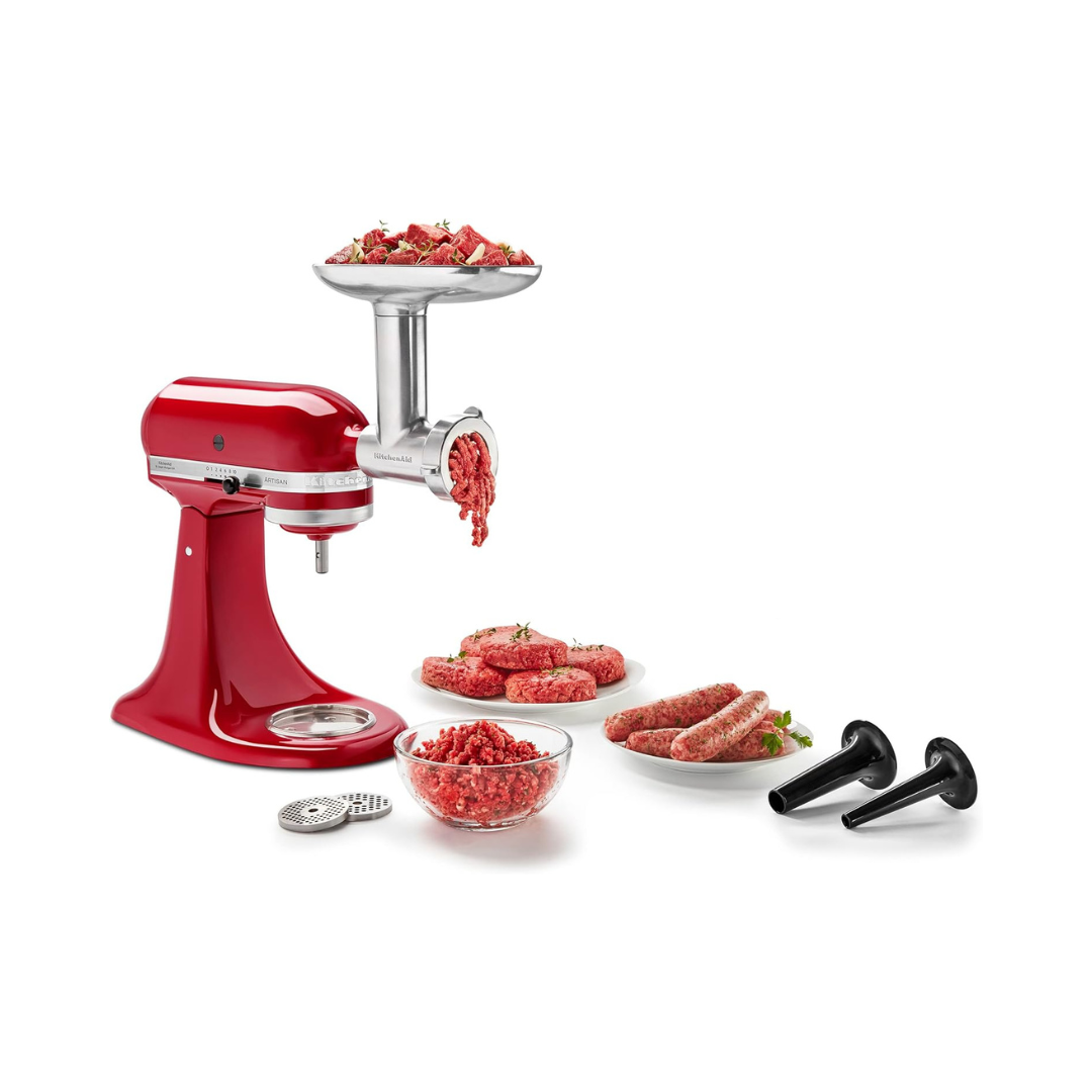 Accesorio Molino de Carne Metálico para Batidora KitchenAid
