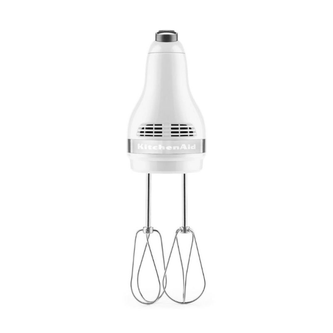 Batidora de Mano Blanca de 5 Velocidades KitchenAid