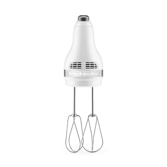 Batidora de Mano Blanca de 5 Velocidades KitchenAid