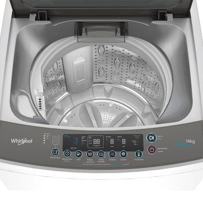 Lavadora Automatica Gris de 14Kg Whirlpool