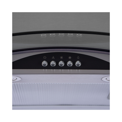 Campana de Acero y Vidrio 90 cm CACFRQD90X FRIGILUX