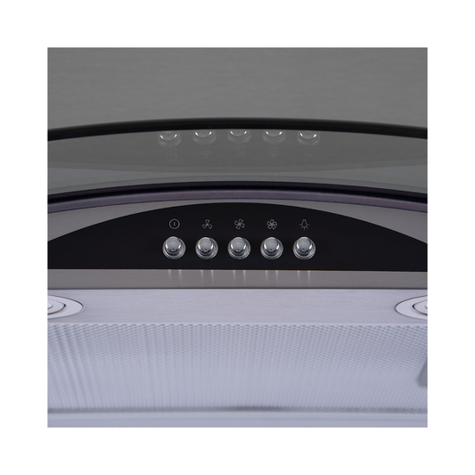 Campana de Acero y Vidrio 90 cm CACFRQD90X FRIGILUX