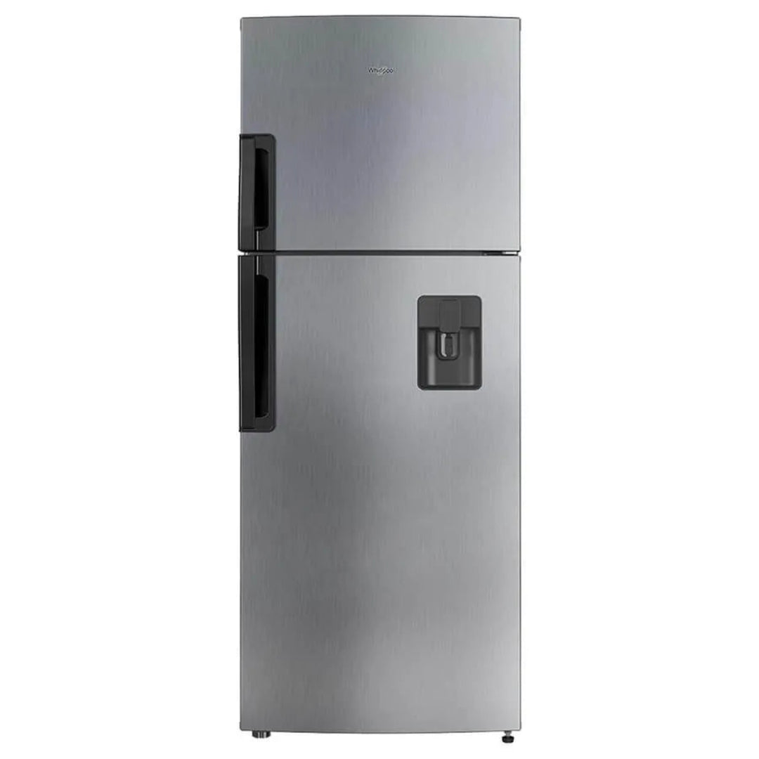 Nevera de Acero con Dispensador de Agua de 435 Litros Whirlpool