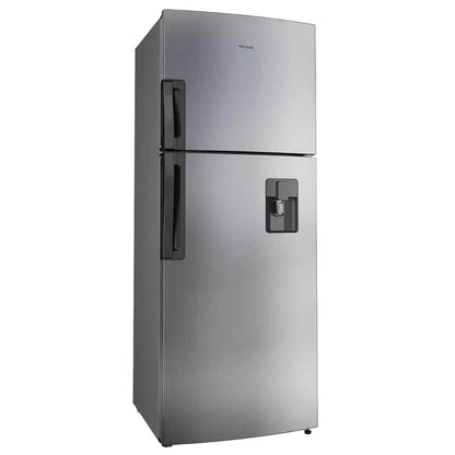 Nevera de Acero con Dispensador de Agua de 435 Litros Whirlpool