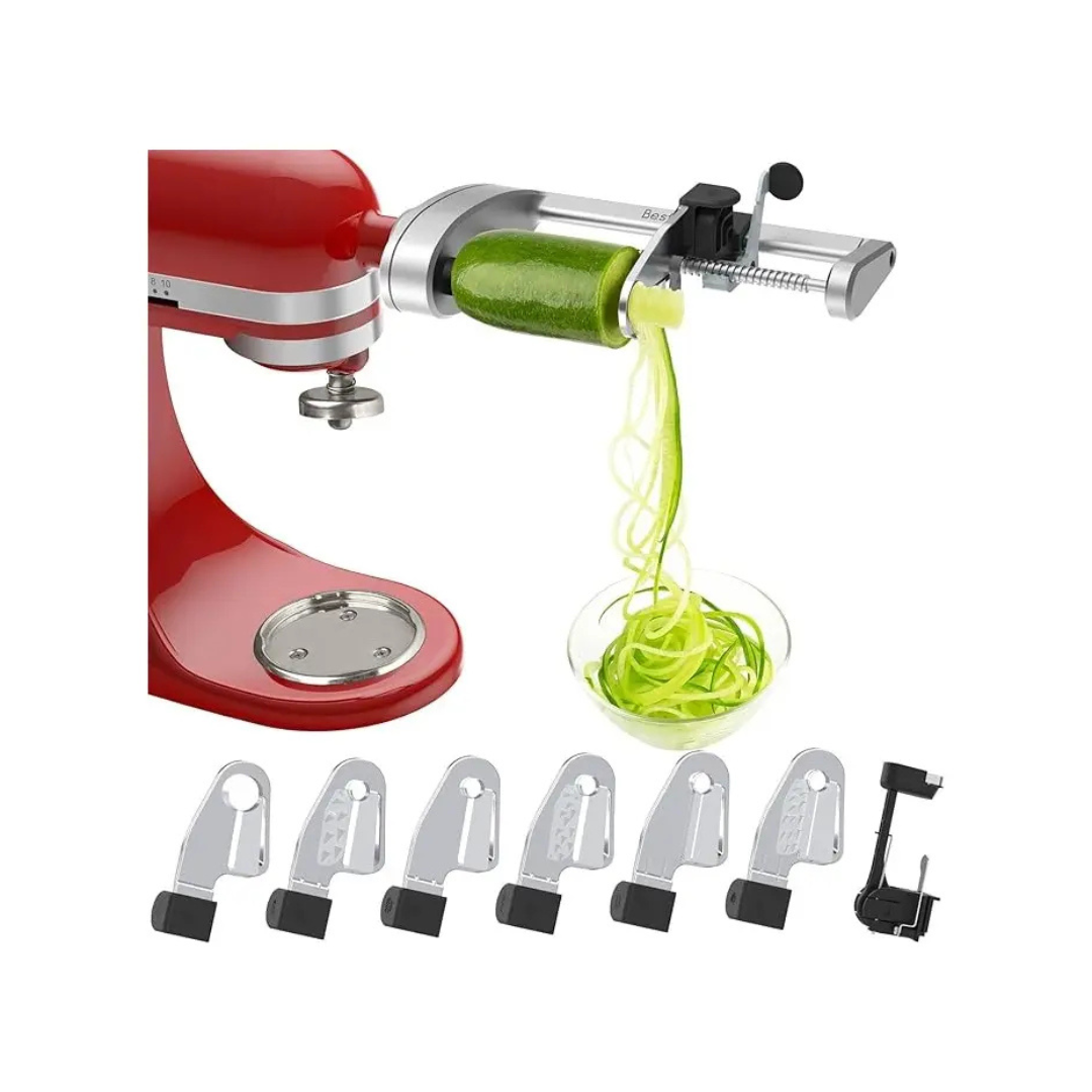 Accesorio Espiralizer de 7 Cuchillas para Batidora KitchenAid