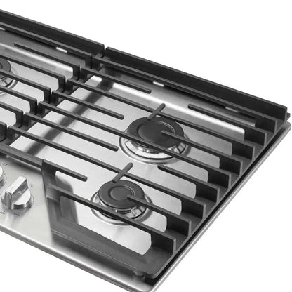 Tope a Gas de 4 Hornillas de Acero 30" Whirlpool