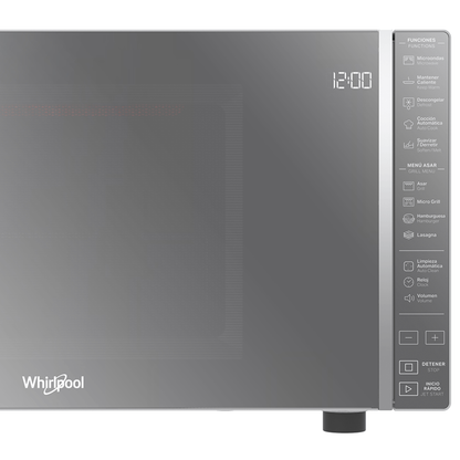 Horno Microondas Grill Gris de 30L Whirlpool