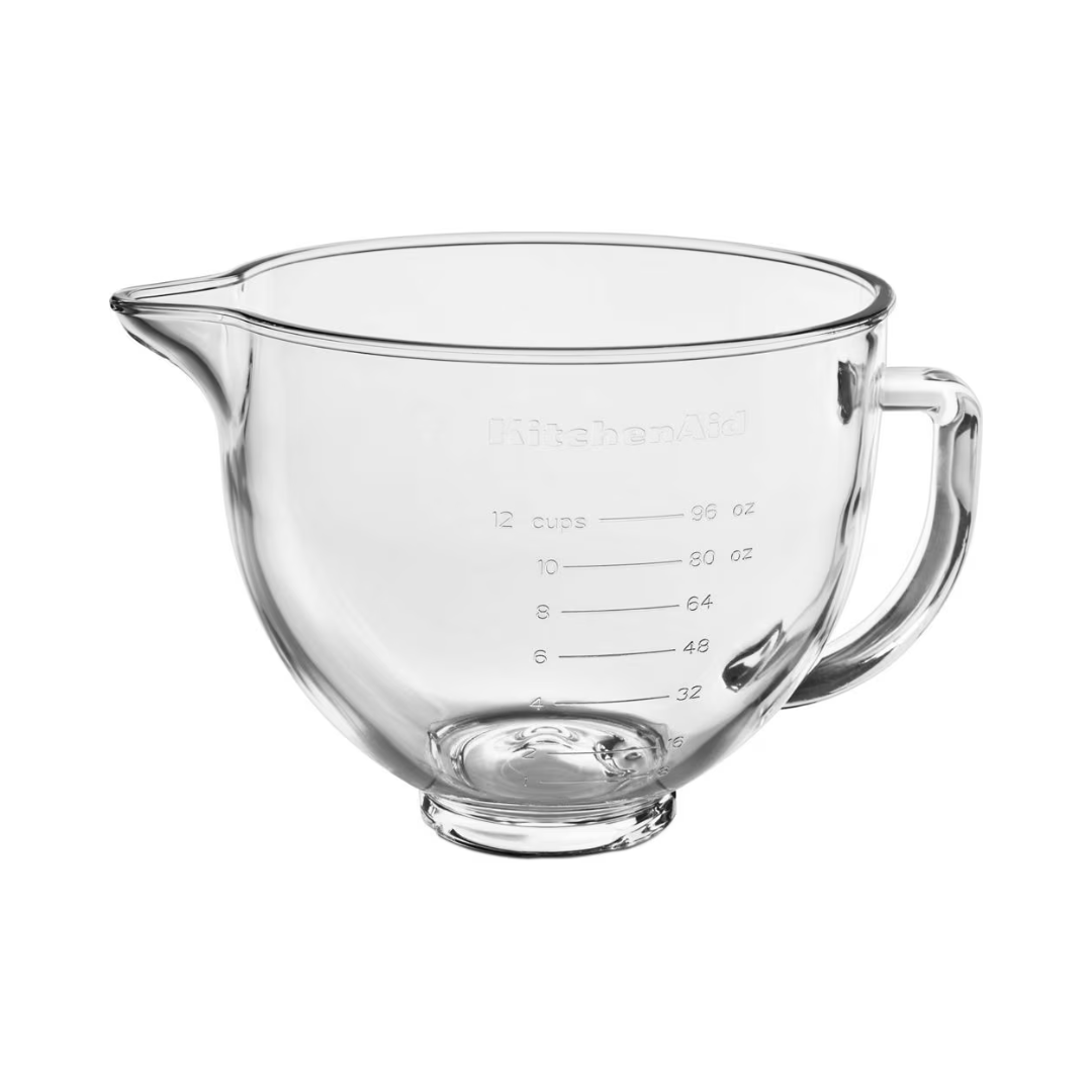 Bowl de Vidrio de 4.7L para Batidora KitchenAid
