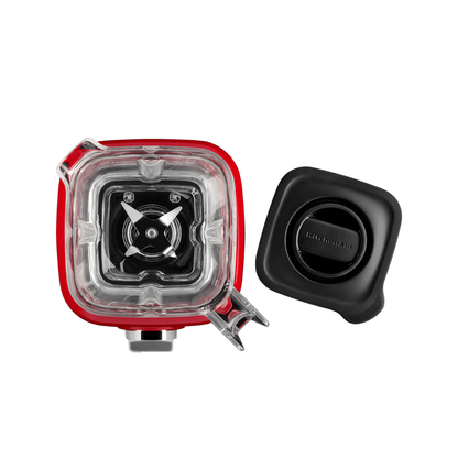 Licuadora Passion Red de 3 Velocidades de 675W y 1.4L KitchenAid