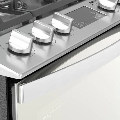 Cocina a Gas de Acero Xtreme Flamma de 30" Whirlpool