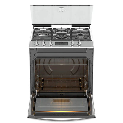 Cocina a Gas de Acero Xtreme Flamma de 30" Whirlpool