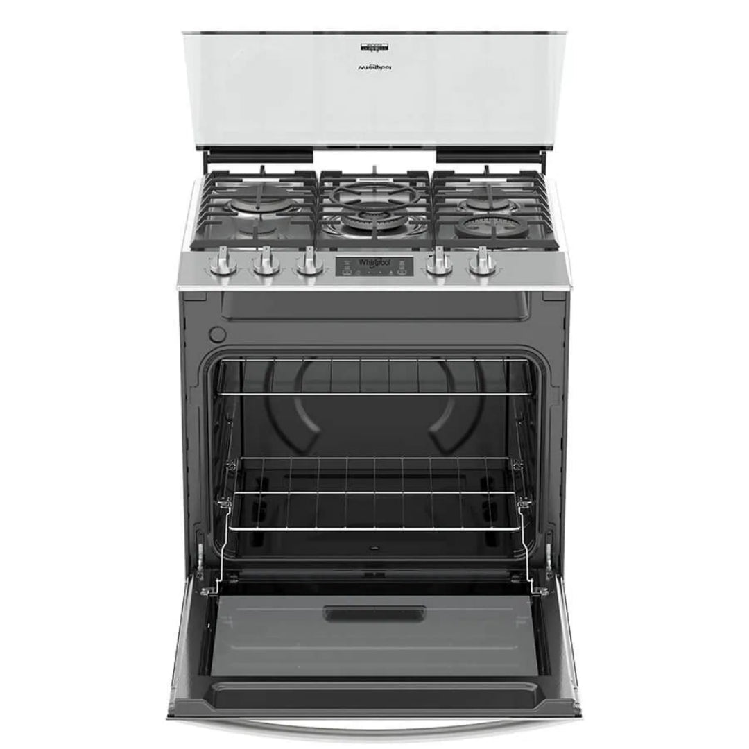 Cocina a Gas de Acero Xtreme Flamma de 30" Whirlpool