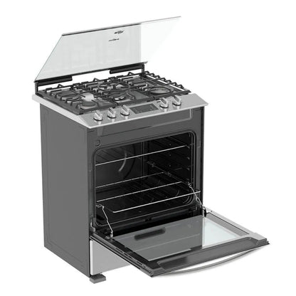 Cocina a Gas de Acero Xtreme Flamma de 30" Whirlpool