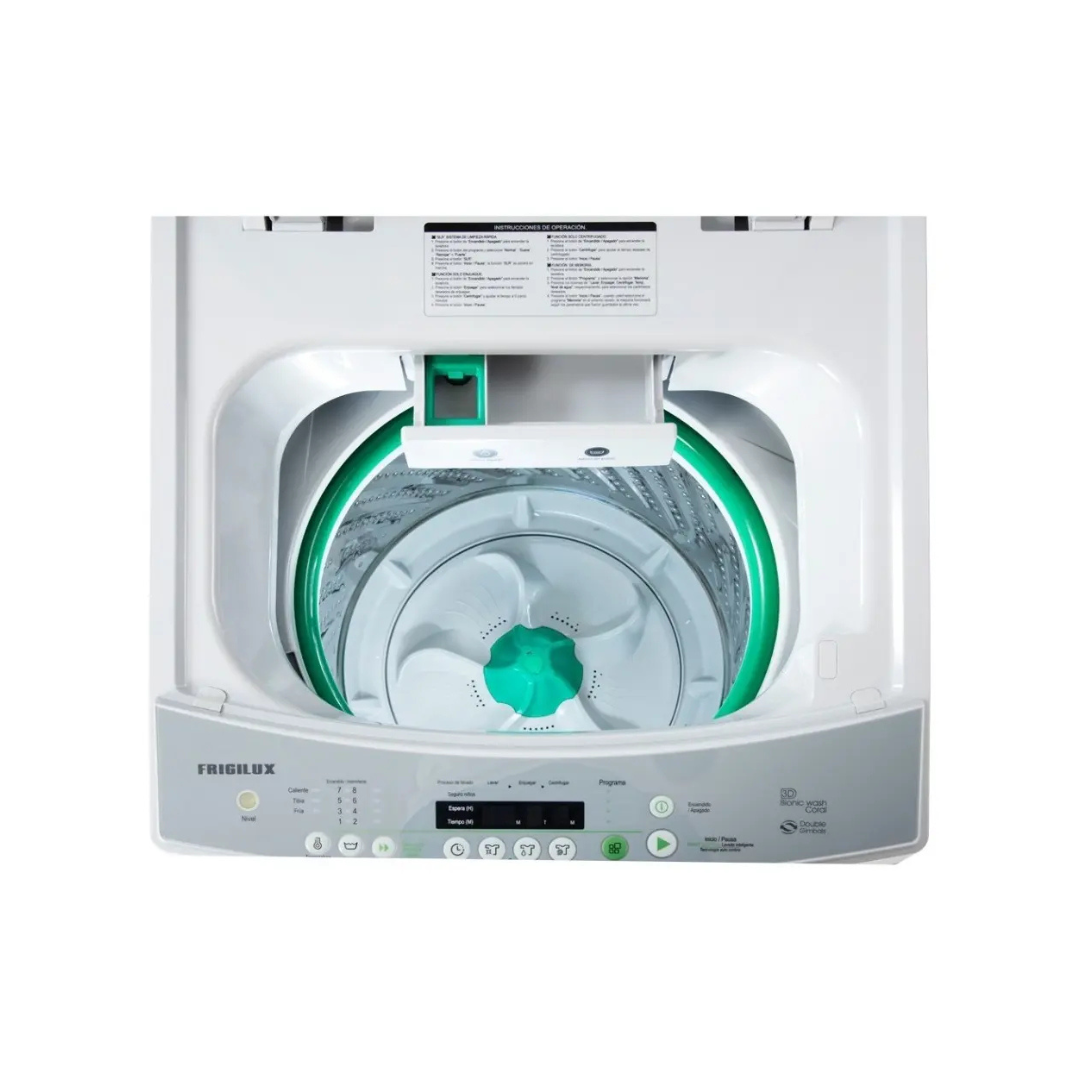 Lavadora Automática Gris de 12Kg FRIGILUX