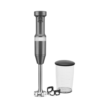 Batidora de Inmersión Gris Carbon de 5 Velocidades KitchenAid