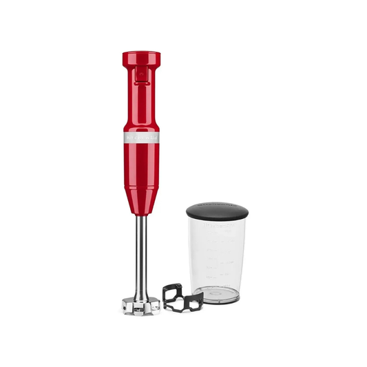 Batidora de Inmersión Rojo Pasión de 5 Velocidades KitchenAid