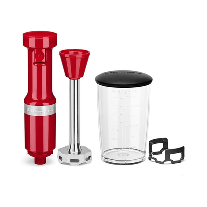 Batidora de Inmersión Rojo Pasión de 5 Velocidades KitchenAid