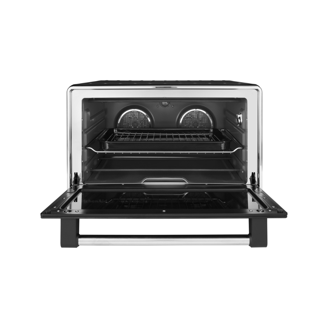 Horno de Mesa de Conveccion Negro Mate de 28.7L KitchenAid