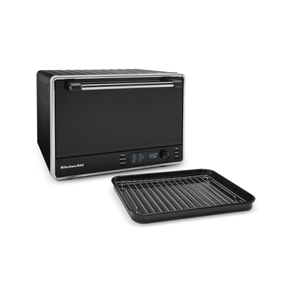 Horno de Mesa de Conveccion Negro Mate de 28.7L KitchenAid