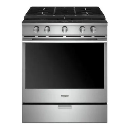 Cocina a Gas de Acero Smart con Convección + Wi-Fi de 30" Whirlpool