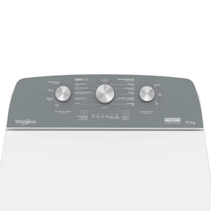 Lavadora Automatica Blanca de 18Kg Whirlpool
