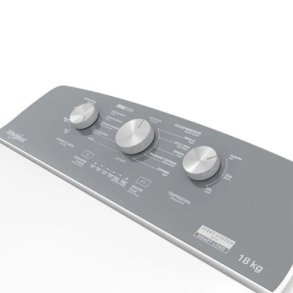 Lavadora Automatica Blanca de 18Kg Whirlpool