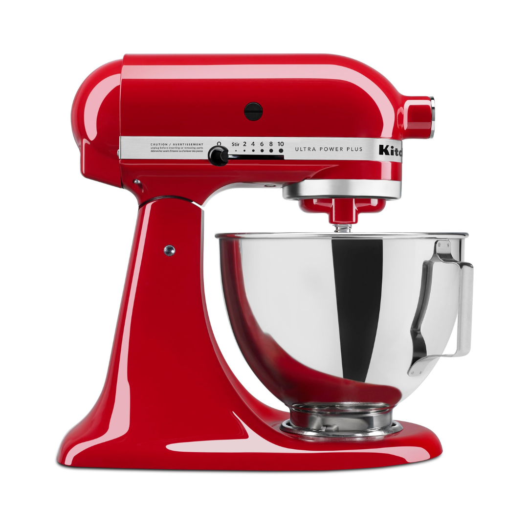 Batidora Empire Red de 300W y 4.3L Ultra Power Plus KitchenAid