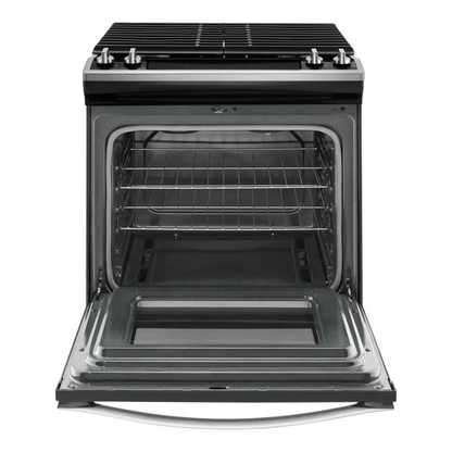 Cocina a Gas de Acero Slide-In de 30" Whirlpool