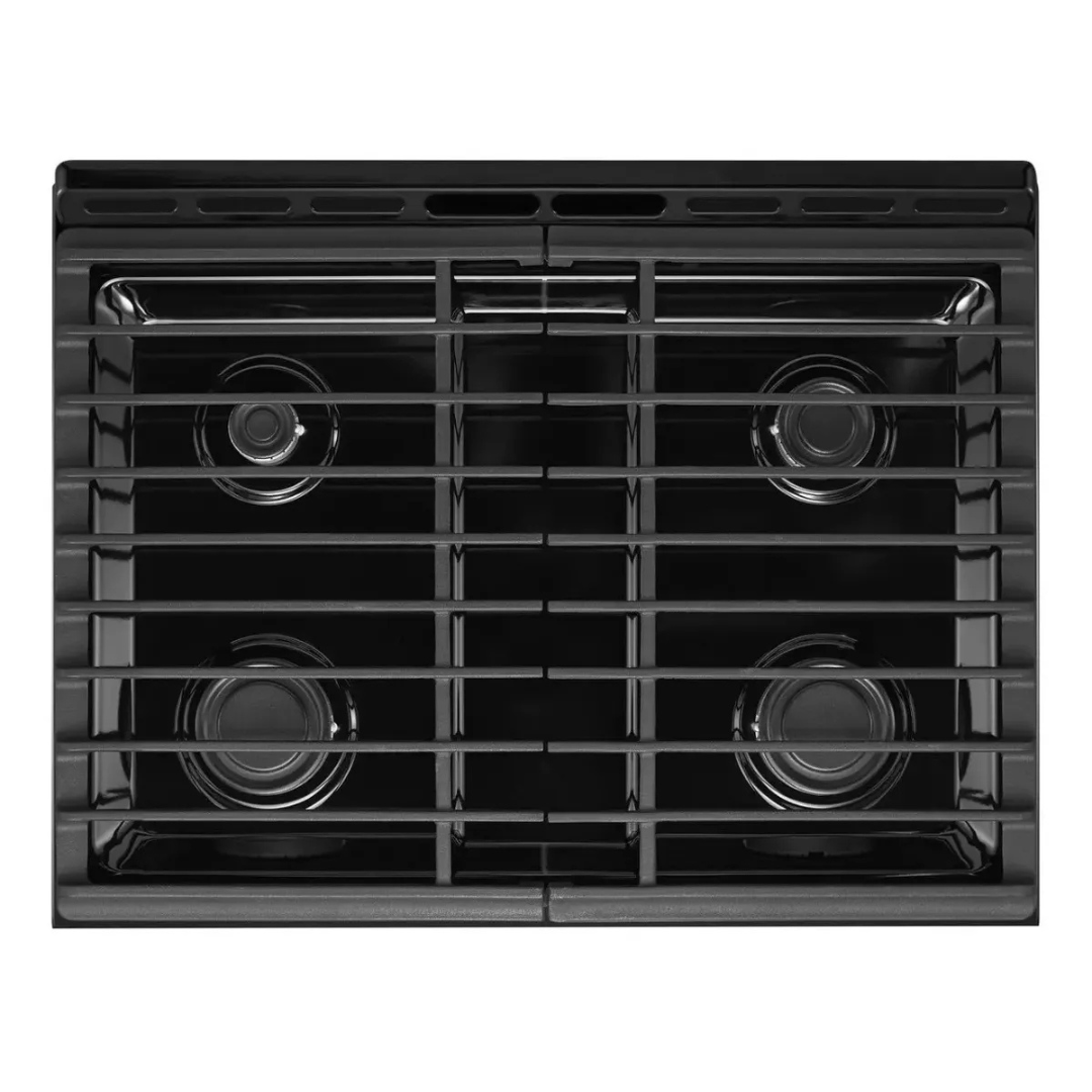 Cocina a Gas de Acero Slide-In de 30" Whirlpool
