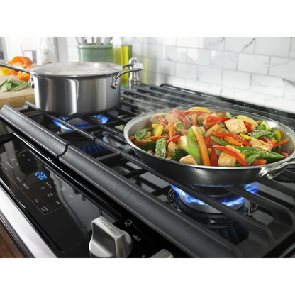Cocina a Gas de Acero Slide-In de 30" Whirlpool