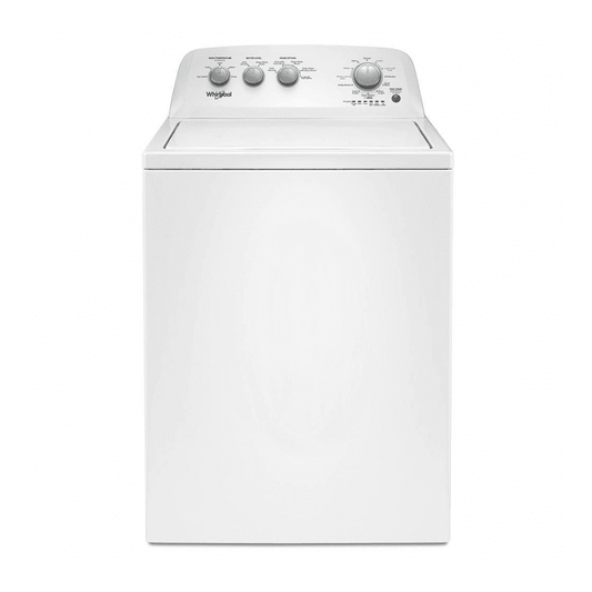 Lavadora Automatica Blanca 12 Ciclos de 3.8 Pies 16Kg Whirlpool