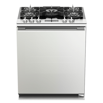 Cocina a Gas de Acero y Vitrocerámica Full Side Door de 30" Whirlpool