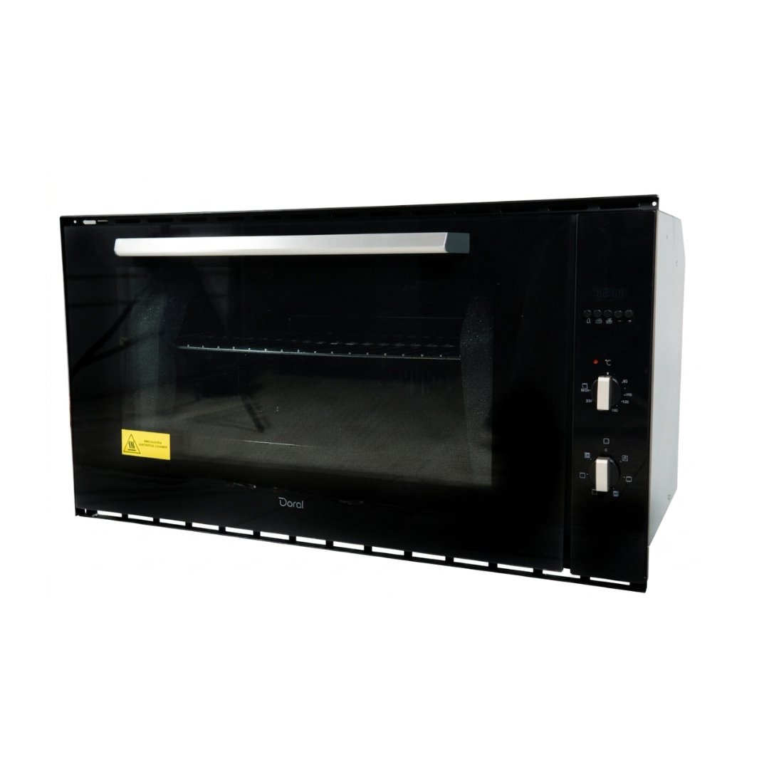 Horno Eléctrico Negro de 90 cm 220V Doral