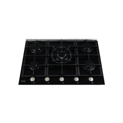 Tope de Cocina a Gas de Vitrocerámica 75 cm 220V Doral