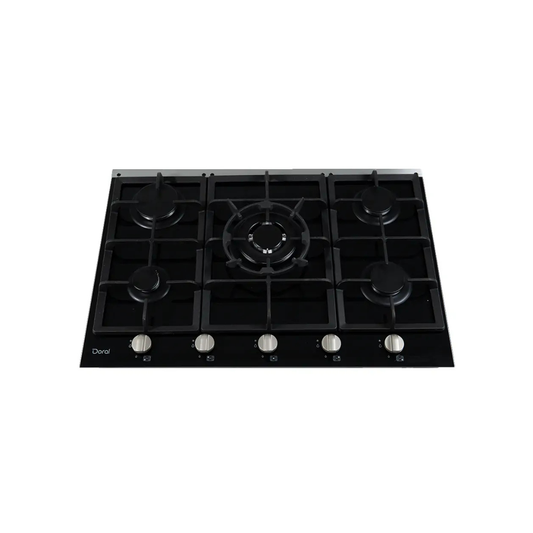 Tope de Cocina a Gas de Vitrocerámica 75 cm 220V Doral
