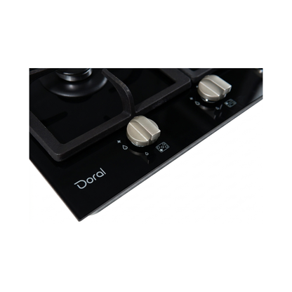 Tope de Cocina a Gas de Vitrocerámica 75 cm 220V Doral