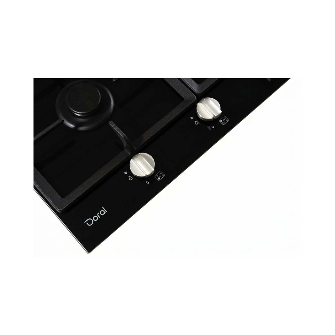 Tope de Cocina a Gas de Vitrocerámica 86 cm 220V Doral