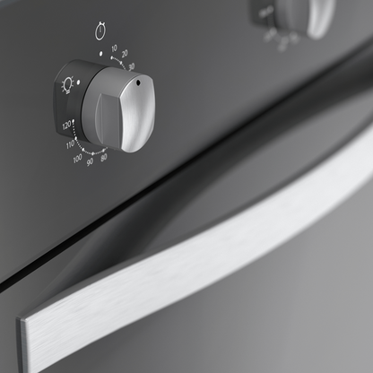 Horno a Gas Negro Diseño Espejo de 24" Whirlpool
