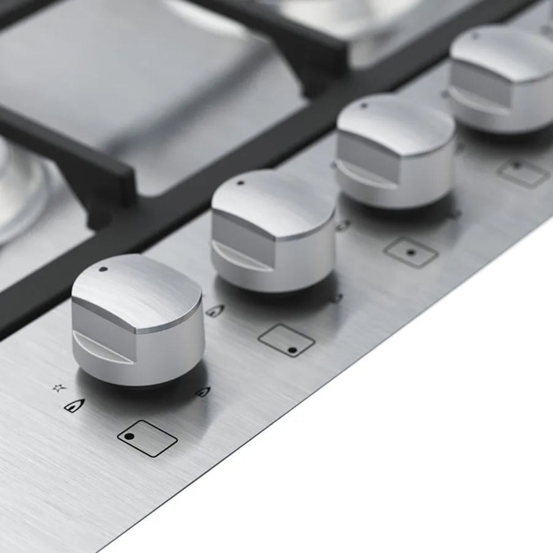 Tope a Gas de Acero 5 Hornillas 36" Whirlpool
